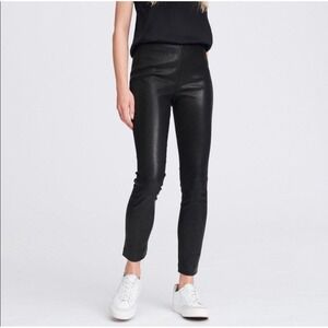 Rag & Bone‎ Simone Lamb Leather Pants Black NWT $995 Size 0